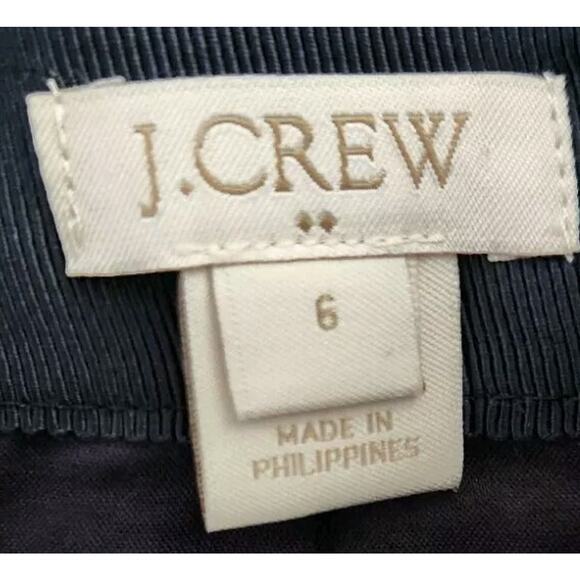 J Crew Straight Mini Skirt 6 Pink Blue Floral Printed Pockets AO111 - Picture 6 of 7